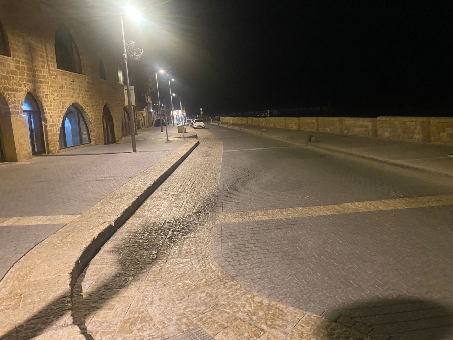 بسبب الحرب مدينة يافا السياحية تتحول إلى مدينة أشباح 